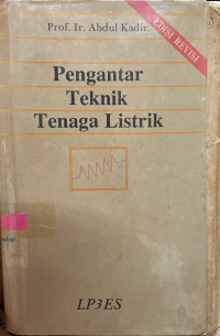 Image of Pengantar Teknik Tenaga Listrik
