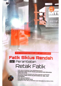Image of Fatik Siklus Rendah dan Perambatan Retak Fatik