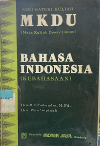 Bahasa Indonesia ( Kebahasaan )