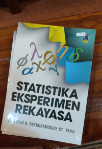 Image of STATISTIKA EKSPERIMEN REKAYASA