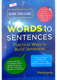 Words to Sentences Practical Ways to Build Sentences