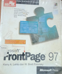 Introducing Microsoft Front Page 97