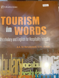 Image of Tourism In Words ; Vocabulary And English For Hospitality Industry