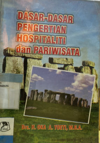 dasar dasar penggertian hospitaliti dan pariwisata