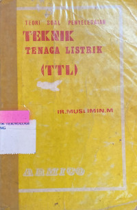 Image of Teori Soal Penyelesaian Teknik Tenaga Listrik
