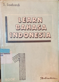 Learn Bahasa Indonesia 1 : Pattern Approach