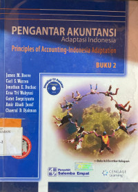 Image of Pengantar  Akuntansi :Adaptation Indonesia=Principles of Accounting : Indonesia Adaptation.