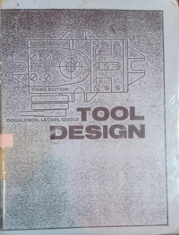 Tool Design ; Third Ed