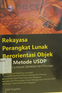 Image of rekayasa perangkat lunak berorientasi objek dengan metode usdp ( unified software development process)