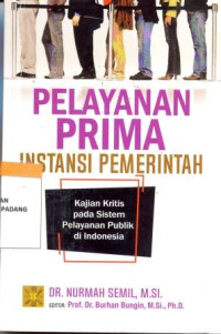 Pelayanan Prima Instansi Pemerintah