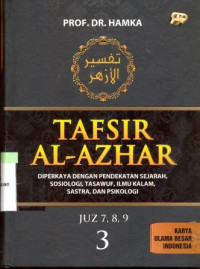 Image of Tafsir Al-Azhar Juz 7,8,9 (jil 3)