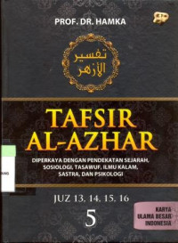 Tafsir Al-Azhar Juz 13,14,15,16