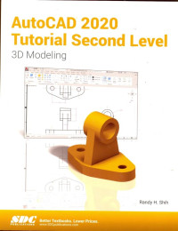 Image of Auto CAD 2020 Tutorial Second Level 3D Modeling
