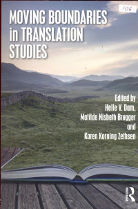 Moving Boundaries in translation Studies