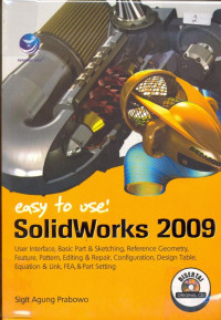 Image of Easy to use! Solidworks: User Interface, Bacis Part & Sketching, Reference Geometry, Feature, Pattern, Editing & Repair, Configuration, Design Table, Equation & Link, FEA & Part Setting.