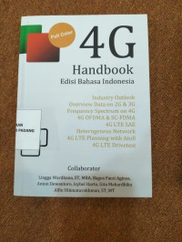 Image of 4G Handbook Edisi Bahasa Indonesia; Industry Outlook Overview Data On 2G&3G (Fullcolor)