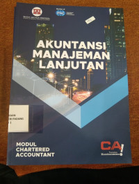 Image of Akuntansi Manajemen Lanjutan