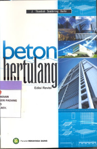 Beton Bertulang/J. Thambah Sembiring Gurki