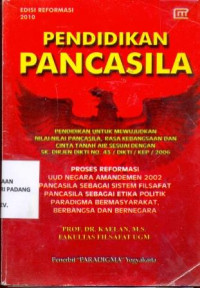 pendidikan pancasila