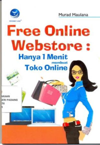 Image of free online webstore ; hanya 1 menit membuat toko online