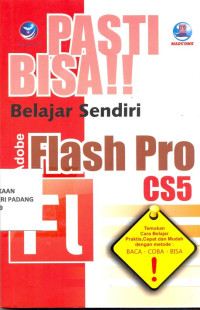 Image of PASTI BISA! Belajar Sendiri Adobe Flash Pro CS5