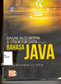 Dasar Algoritma & Struktur Data dengan Bahasa Java.