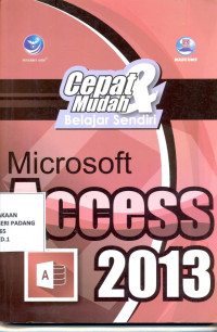 Cepat dan mudah belajar sendiri microsoft Access 2013