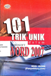 101 trik unik dalam microsoft word 2007