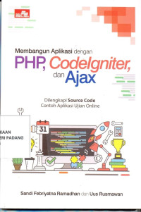 Membangun aplikasi dengan php, codelgniter dan ajax