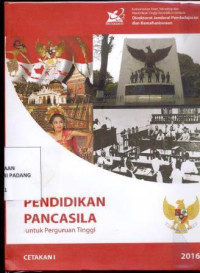 Buku Ajar mata kuliah wajib umum pendidikan pancasila