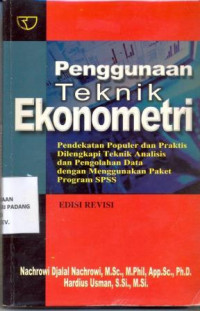 Penggunaan Teknik Ekonometri