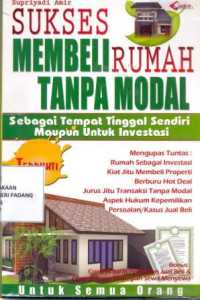 Sukses Membeli Rumah Tanpa Modul