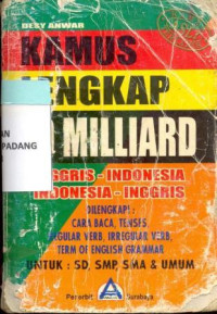 Kamus Lengkap 10 milliard ; inggris-indonesia, indonesia - inggris