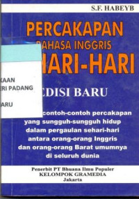 Percakapan bahasa inggris sehari-hari