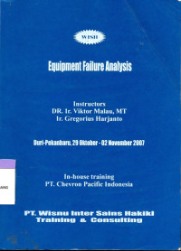 Equipment Failure Analysis