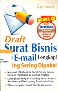 Draft Surat Bisnis + Email Lengkap (paling sering dipakai)