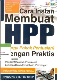 Cara instan membuat HPP (Harga Pokok Penjualan) dengan praktis