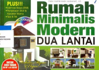 Rumah minimalis modern dua lantai