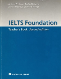 IELTS Foundation : Teacher's Book Second Edition