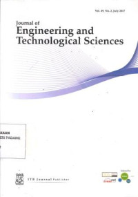 Image of Journal of Engineering and Technological Sciences