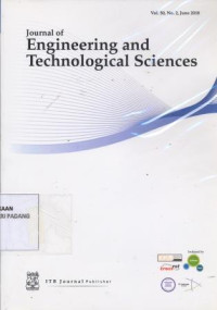 Image of Journal of Engineering and Technological Sciences