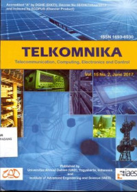 Image of TELKOMNIKA : Telecommunication Computing Electronics and Control