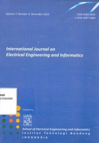 International Journal on Electrical Engineering and Informatics