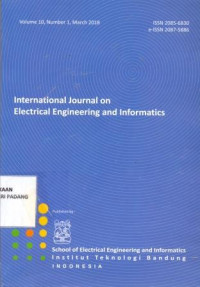 International Journal on Electrical Engineering and Informatics