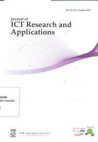 Image of Journal of ICT Research and Aplications