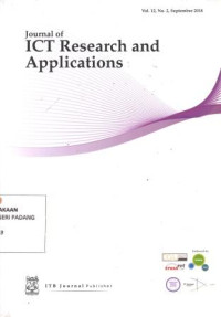 Journal of ICT Research and Applications