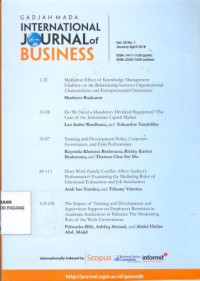 Gadjah Mada International Journal of Business