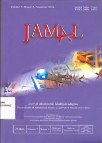 Image of Jamal: Jurnal Akuntansi Multiparadigma