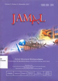 Image of Jamal: Jurnal Akuntansi Multiparadigma