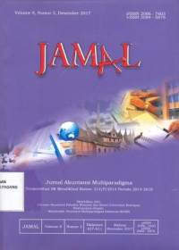 Jamal: Jurnal Akuntansi Multiparadigma